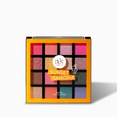 Nicka K Sixteen Color Eyeshadow Palette-Sunset Sangria